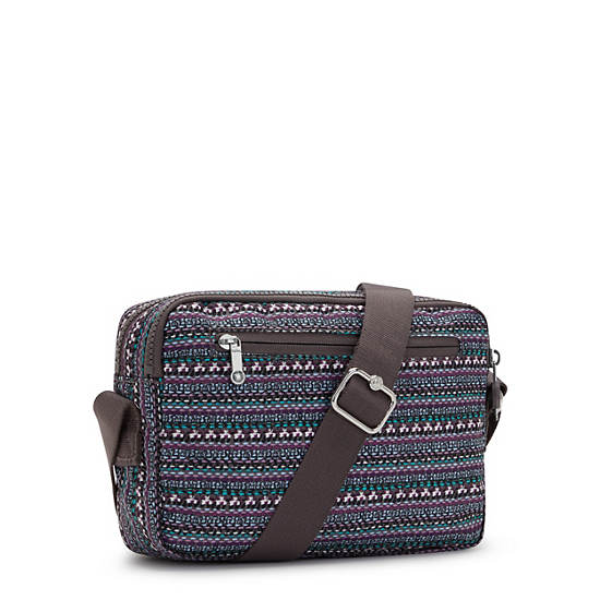 Kipling Abanu Medium Printed Crossbody Táska Sötétkék | HU 1023GS